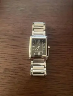 CITIZEN シルバー 四角形 時計　猿川たくむ着用