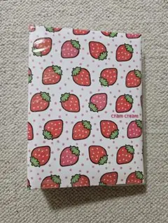 未使用未開封新品 いちご柄 文房具 グリッターアルバム & ホワイトボード