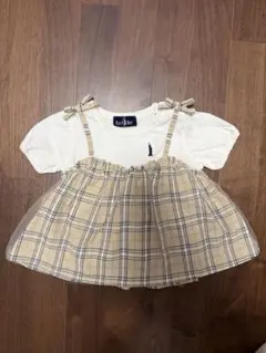 EAST BOY チェックワンピース 95cm