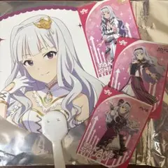 アイドルマスター 四条貴音 カードフォリオ コラボドリンクうちわ