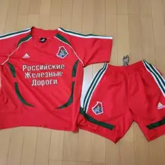 アディダス　サッカー　ロシア　ユニフォーム　上下セット　Mサイズ