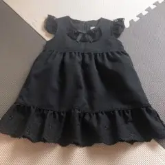 Whip Party ドレス　ノースリーブ　ワンピース　セレモニー　ブラック