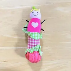 【新品未使用】カラフル　キャラクター　ラトル　ガラガラ