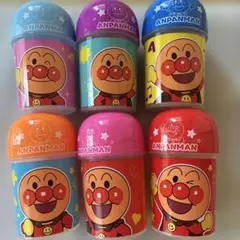 アサヒ飲料コラボ　アンパンマン マルチケース6個セットコンプリート