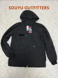 SOUYU OUTFITTERS】 ブラック　キルティングジャケット