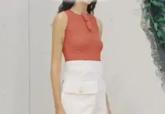 mister it ミスターイット リブタンクトップ
