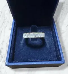 ★SWAROVSKI　スワロフスキーリング52【12号】クリアスワロ　ゴールド