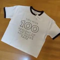 新品タグ付き　モノマートTシャツ ホワイト FREE