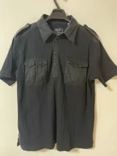 CHEVIGNON ブラック　ワークシャツ　XL