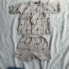 GUMME CA DU MODE KIDS 甚平 110cm ベージュ