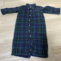 Ralph Lauren チェック柄ロンパース 70