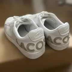 LACOSTE ホワイトスニーカー