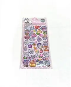 ボンボンドロップシール　3D 立体　ぷくぷくシール　キャラクター　ちいかわ　１枚