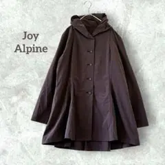 Joy Alpine 変形カラー 薄手 日本製 ツルツル スリット入り M