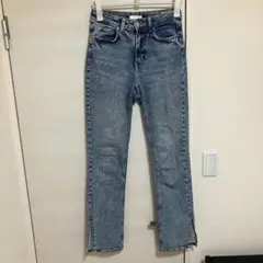 H&M デニム　サイドスリット　36