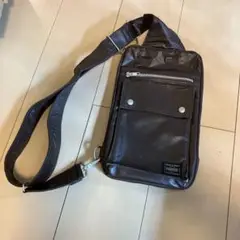 PORTER ブラウン ショルダーバッグ