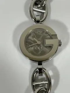 【美品】GUCCI グッチブレス 107 シェーヌダンクル レディース 腕時計