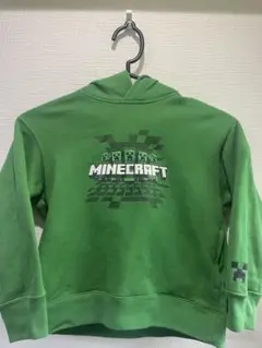 UNIQLO UT Minecraft 緑色 フード付きパーカー　120