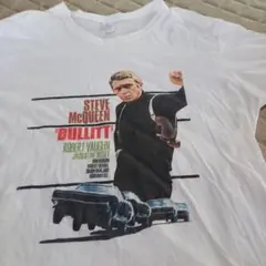 スティーブ・マックイーン BULLITT Tシャツ XL