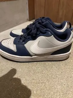 nike court borough low 2 スニーカー青　23.5cm