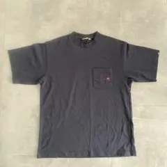 ellesse ネイビーTシャツ 左胸ポケット