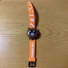 ブラウン　腕時計　LINE FRINEDS