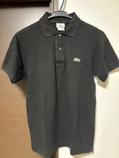 LACOSTE ブラック ポロシャツ　サイズ2