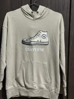 CONVERSE スニーカー刺繍パーカー 150