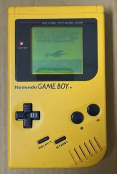 動作OK 本体のみ 初代ゲームボーイ イエロー DMG-01 GAMEBOY
