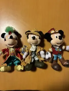 ディズニーシー　ミッキー ぬいば　3個セット