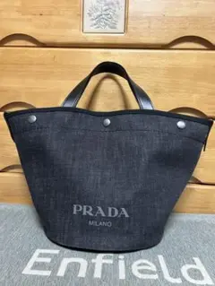 美品PRADA トートバッグ ショルダーバック