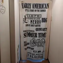 アメリカンスタイル のれん