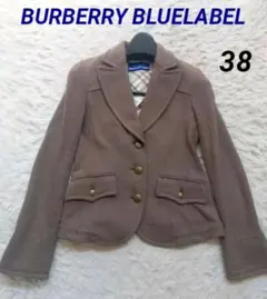 【BURBERRY BLUELABEL】☆希少★コットンジャケット 38