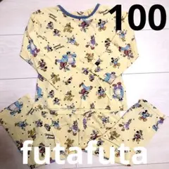 【futafutaレトロミッキーパジャマ100】