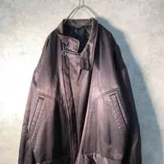 【ヴィンテージ】中綿光沢ジャケット 年代物 古着W25