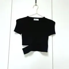 Bershka リブニット♡ クロップド丈 韓国ファッション