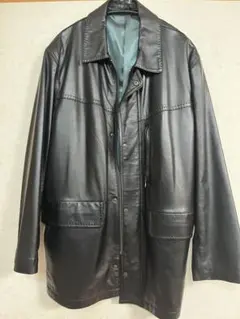 SIMPLE LIFE  ヴィンテージ　本革ライダースジャケット　黒 SIMPLE LIFE ヴィンテージ 本革ライダースジャケット 黒