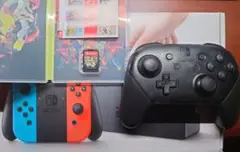 【1/3までの限定価格】Switch本体(初代) スプラ3 プロコンセット!!