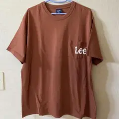 Lee ブラウン ポケット Tシャツ Lサイズ