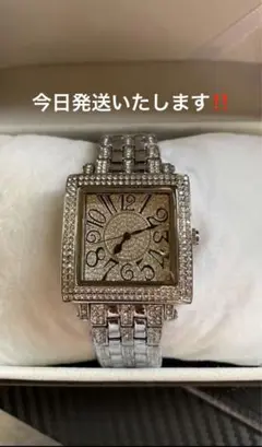 レディース腕時計 女性用時計 シルバー 今日発送可能!
