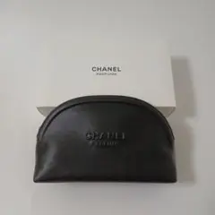 新品 シャネル CHANEL ノベルティ ポーチ ブラック Parfums