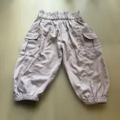 ピンクのナイロンパンツ90cm