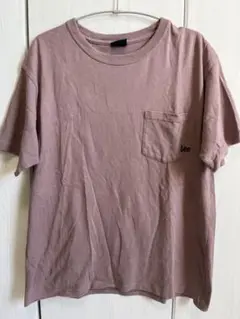 Lee ピンク Tシャツ Mサイズ ポケット付き