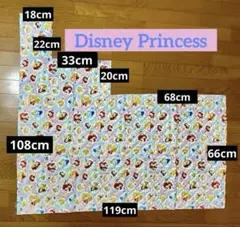 ディズニープリンセス キルティング生地 ハギレ