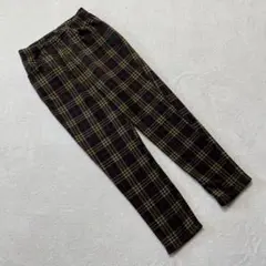 ⭐️裏起毛パンツ⭐️ 派手柄 チェック　あったか 楽ちん レギンスパンツ