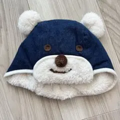 帽子 クマさん ベビー 冬 44cm
