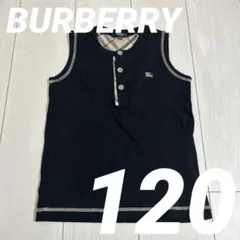 【美品】BURBERRY バーバリー ノースリーブ トップス タンクトップ