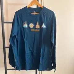 DLR 海外ディズニーランド XL ロングシャツ ディズニーロゴ