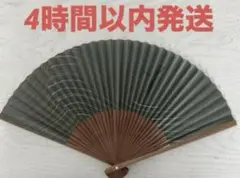 【香り付京扇子】トンボ柄の京扇子　木製枠組み