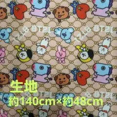 キャラクター柄 綿生地 約140cm×約48cm